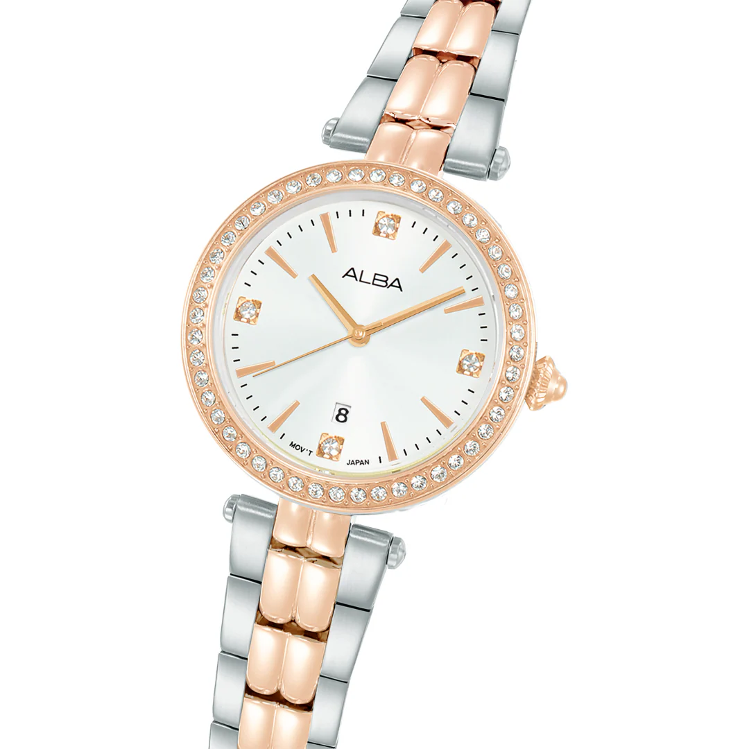 ALBA AH7EG2X FASHION QUARTZ 3 HANDS DATE WOMEN WATCH - Image 2