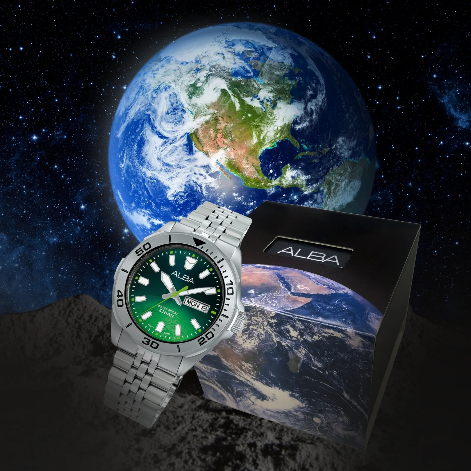 ALBA AV3579X ACTIVE QUARTZ MEN WATCH - Image 2