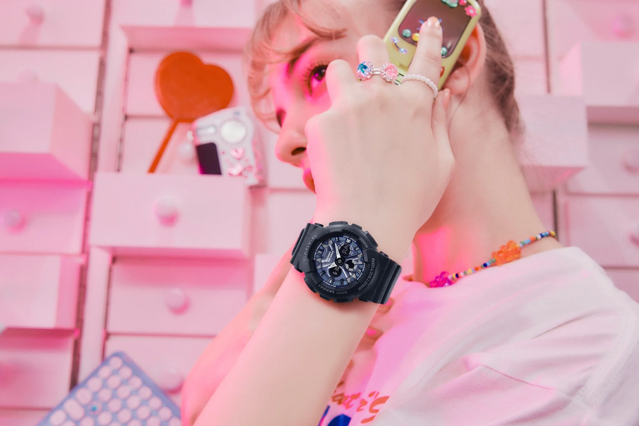 CASIO BABY-G BA-130-1A2DR ANALOG-DIGITAL BLACK WATCH - Image 4