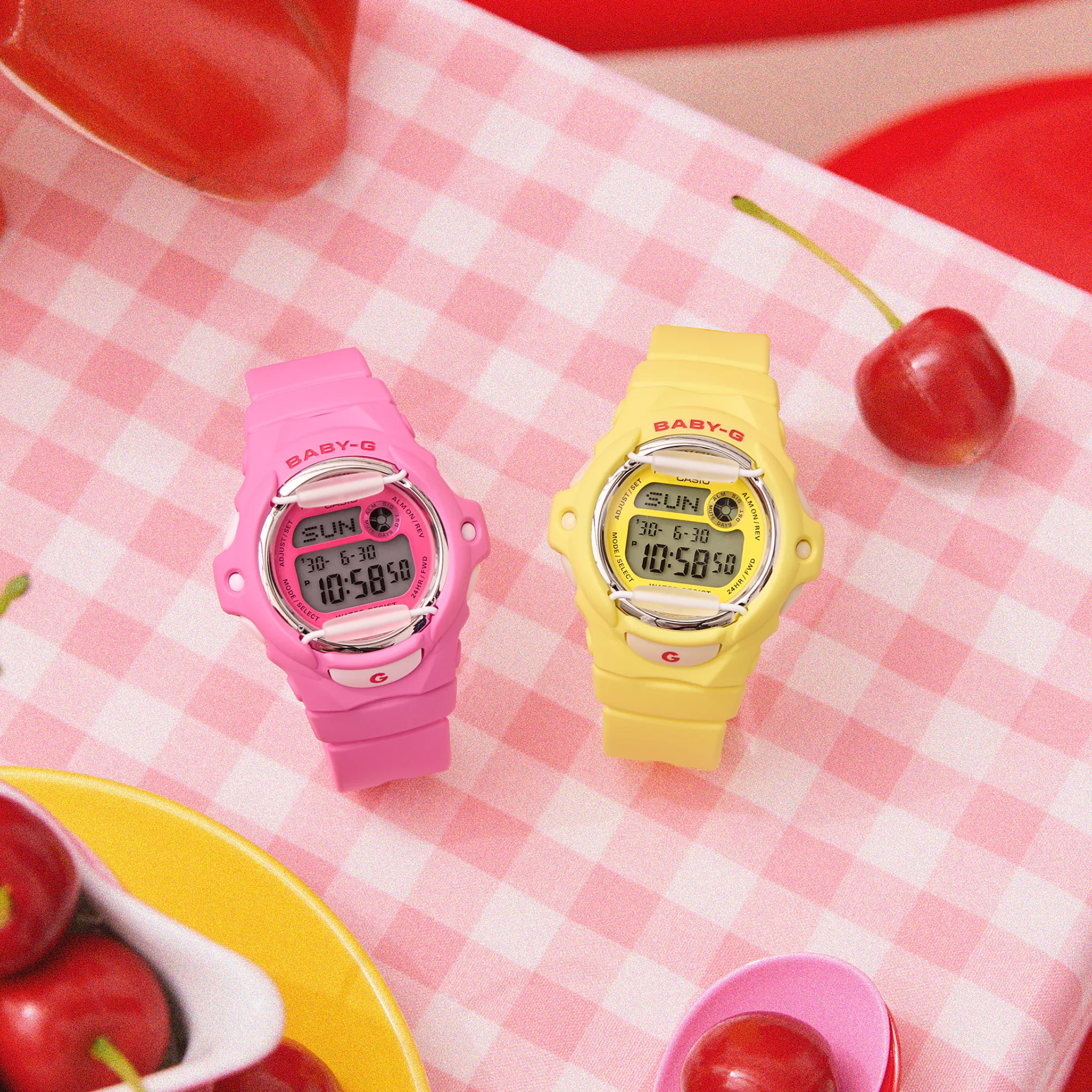 CASIO BABY-G BG-169CH-9DR DIGITAL YELLOW WOMEN WATCH - Image 9