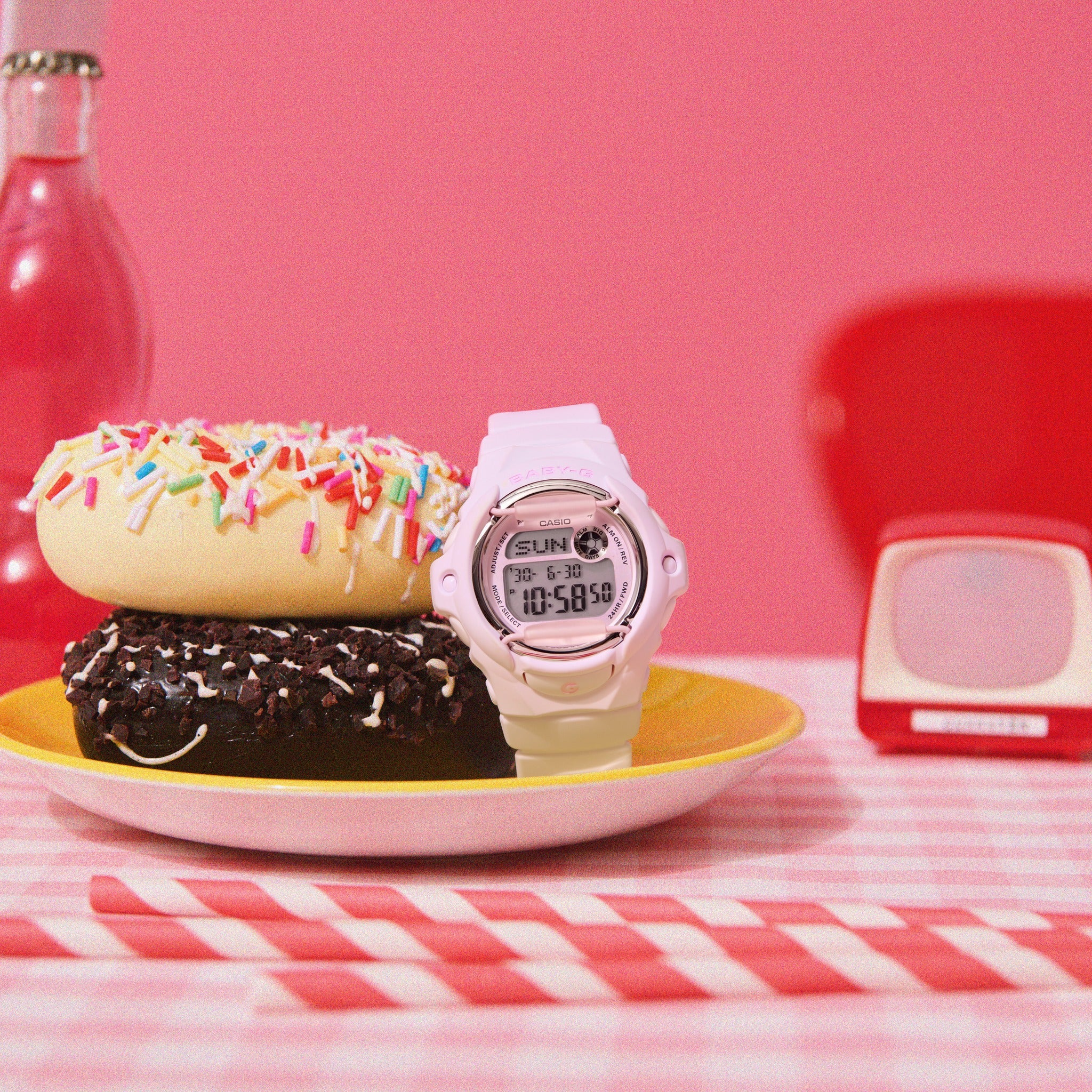 CASIO BABY-G BG-169U-4BDR DIGITAL PINK WOMEN WATCH - Image 11