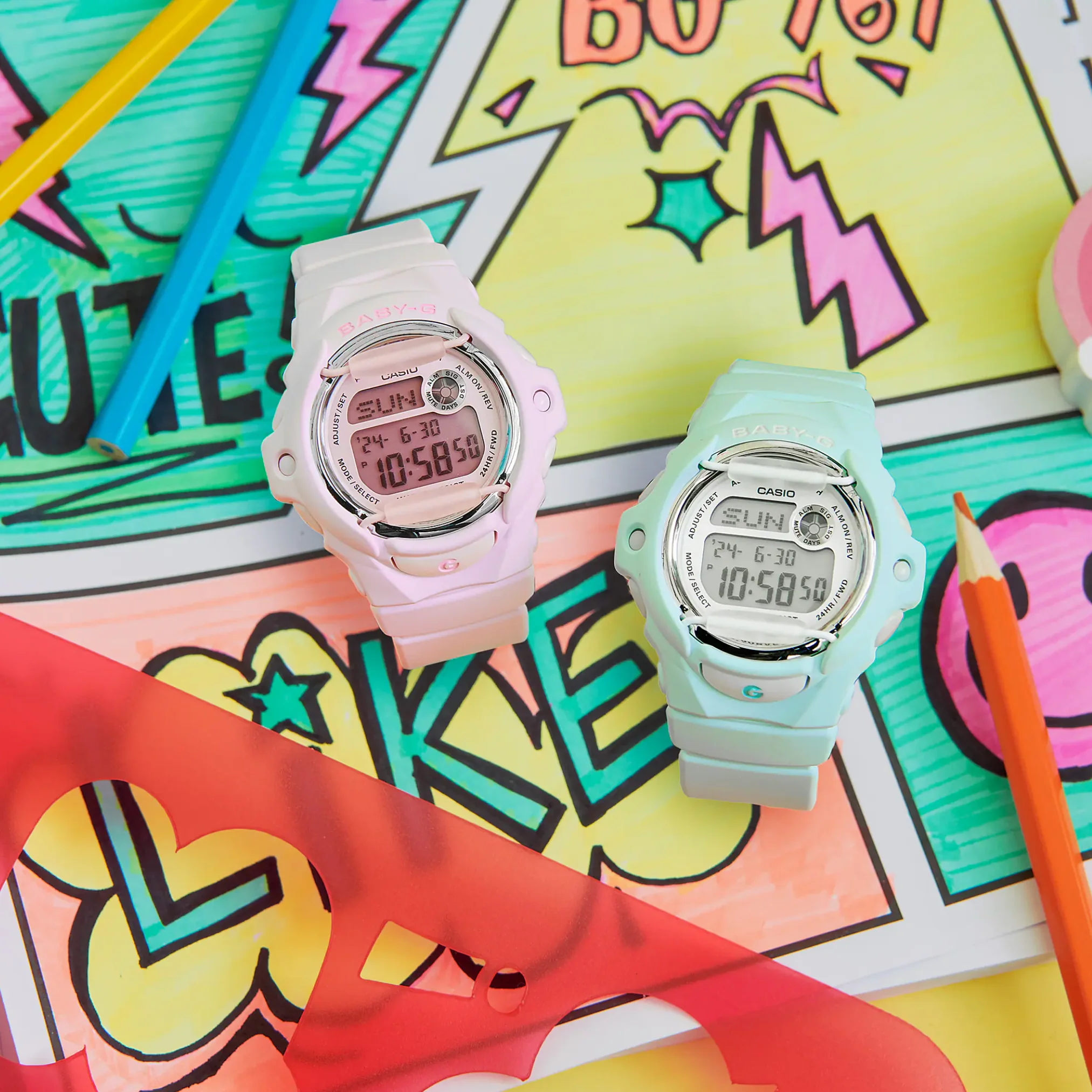 CASIO BABY-G BG-169U-4BDR DIGITAL PINK WOMEN WATCH - Image 8