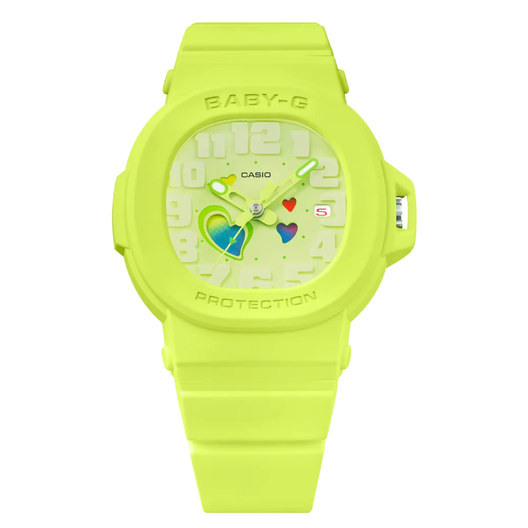 CASIO BABY-G BGA-10-3ADR PLAYFUL HEARTS ANALOG WOMEN WATCH - Image 2