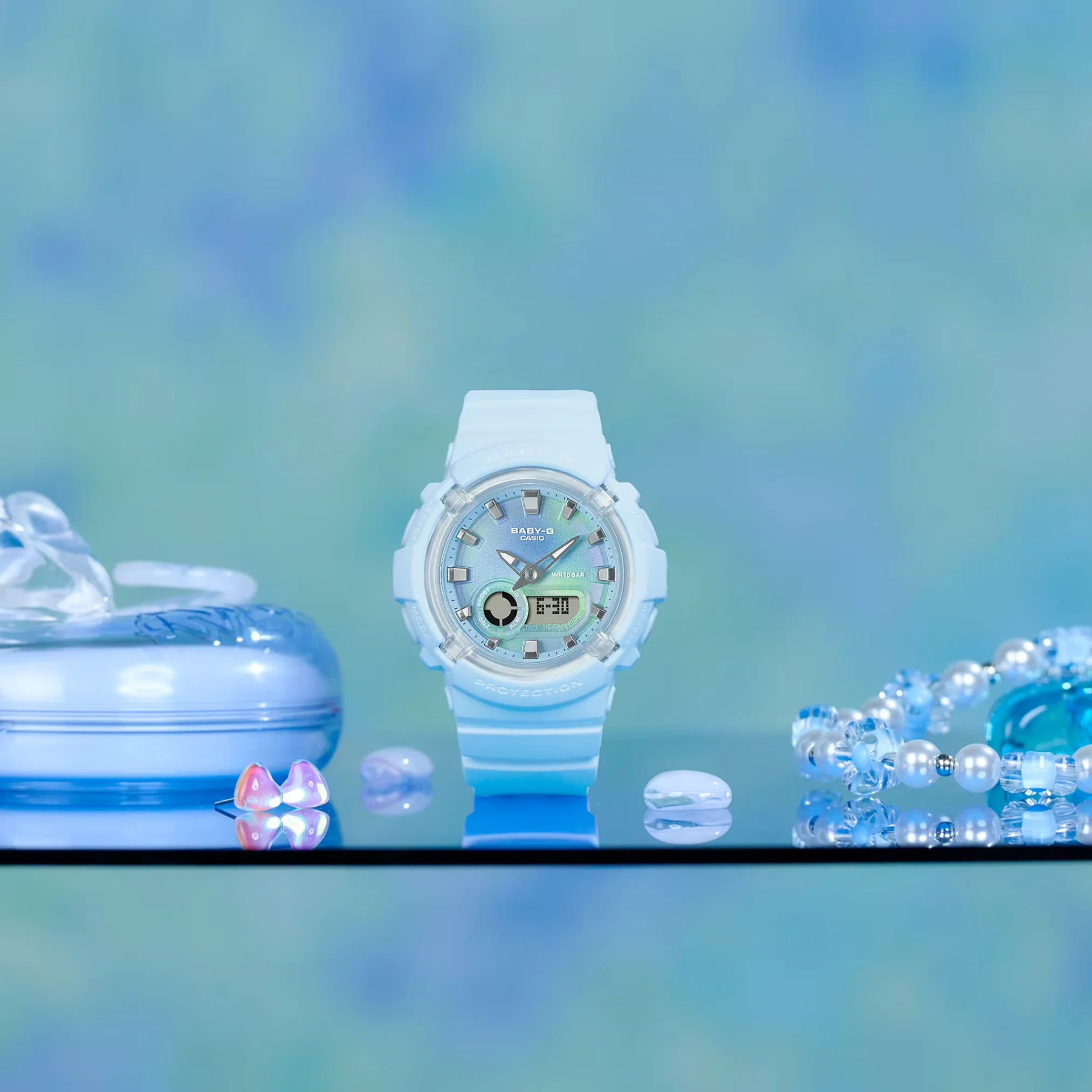 CASIO BABY-G BGA-280TD-2ADR STANDARD ANALOG-DIGITAL BLUE WOMEN WATCH - Image 5
