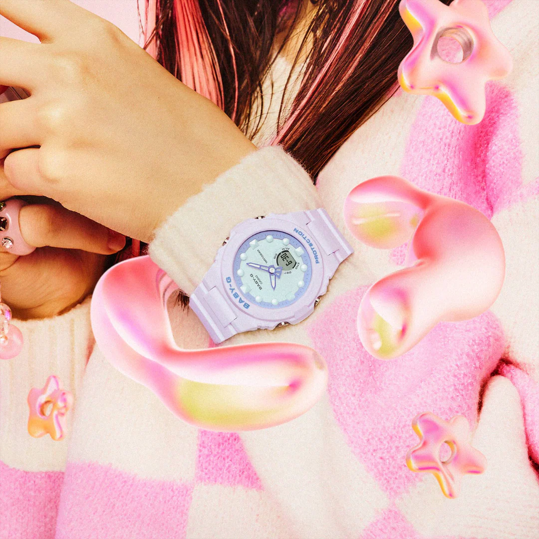 CASIO BABY-G BGA-320FH-4ADR PURPLE WOMEN WATCH - Image 5