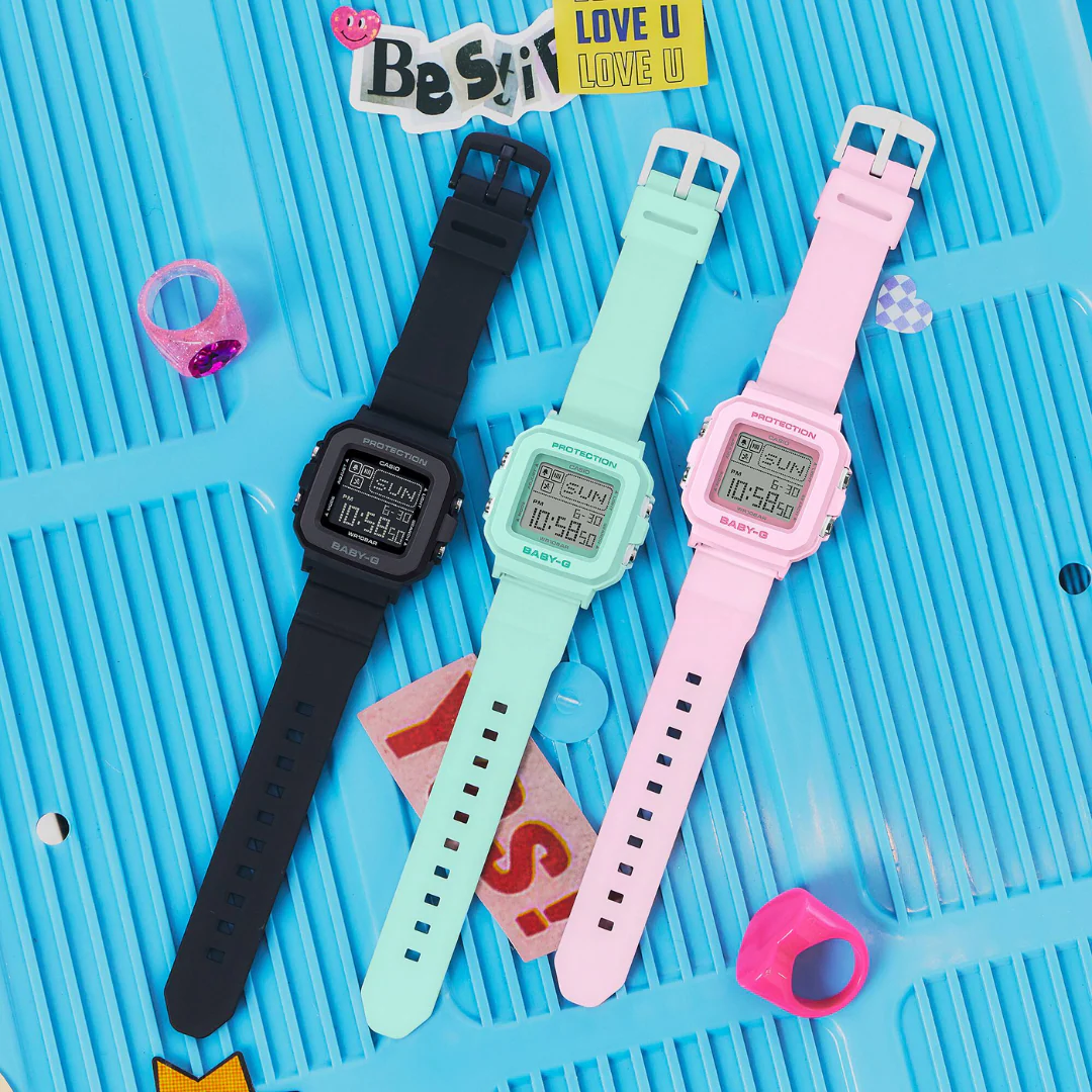 CASIO BABY-G BGD-10-3DR DIGITAL GREEN WOMEN WATCH - Image 5