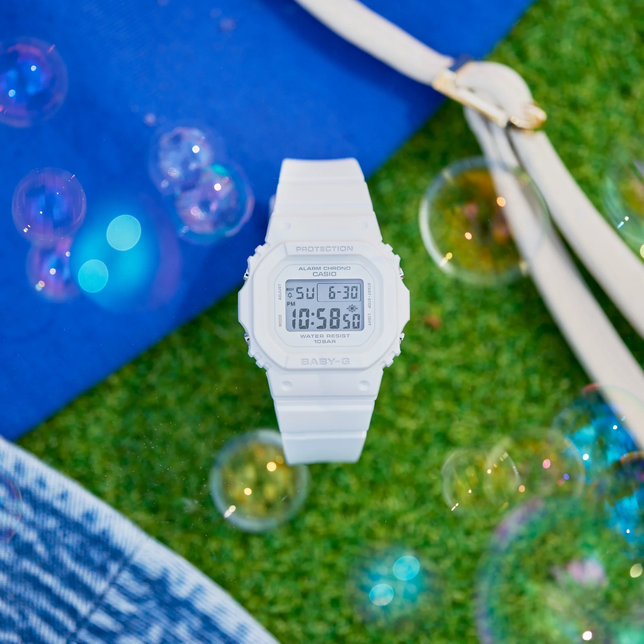 CASIO BABY-G BGD-565-7DR STANDARD DIGITAL WHITE WATCH - Image 3
