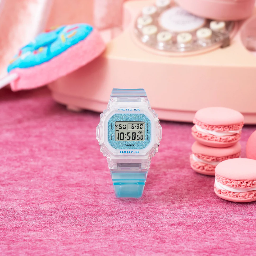 CASIO BABY-G BGD-565GC-2DR STANDARD DIGITAL BLUE WOMEN WATCH - Image 5