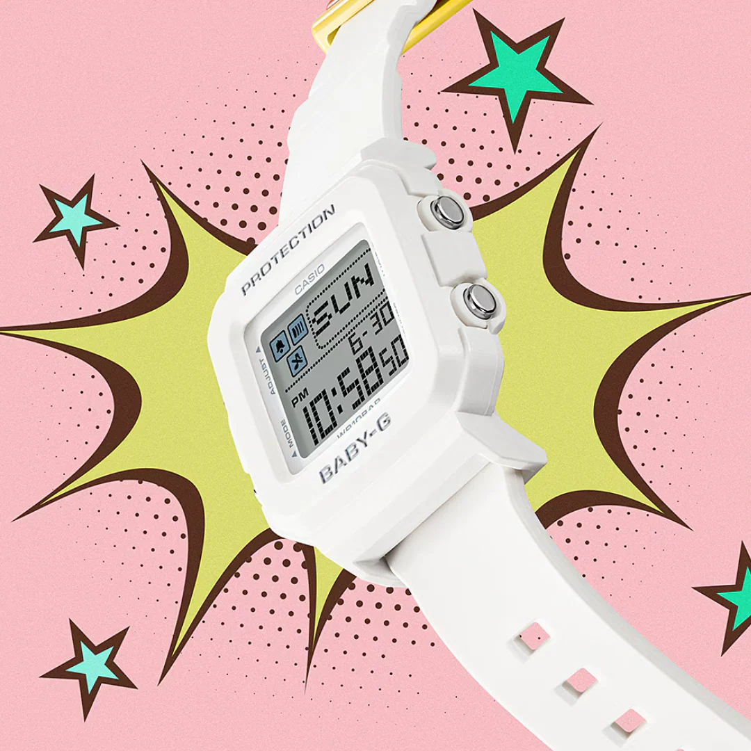 CASIO BABY-G＋PLUS BGD-10L-2DR DIGITAL BLUE WOMEN WATCH - Image 10
