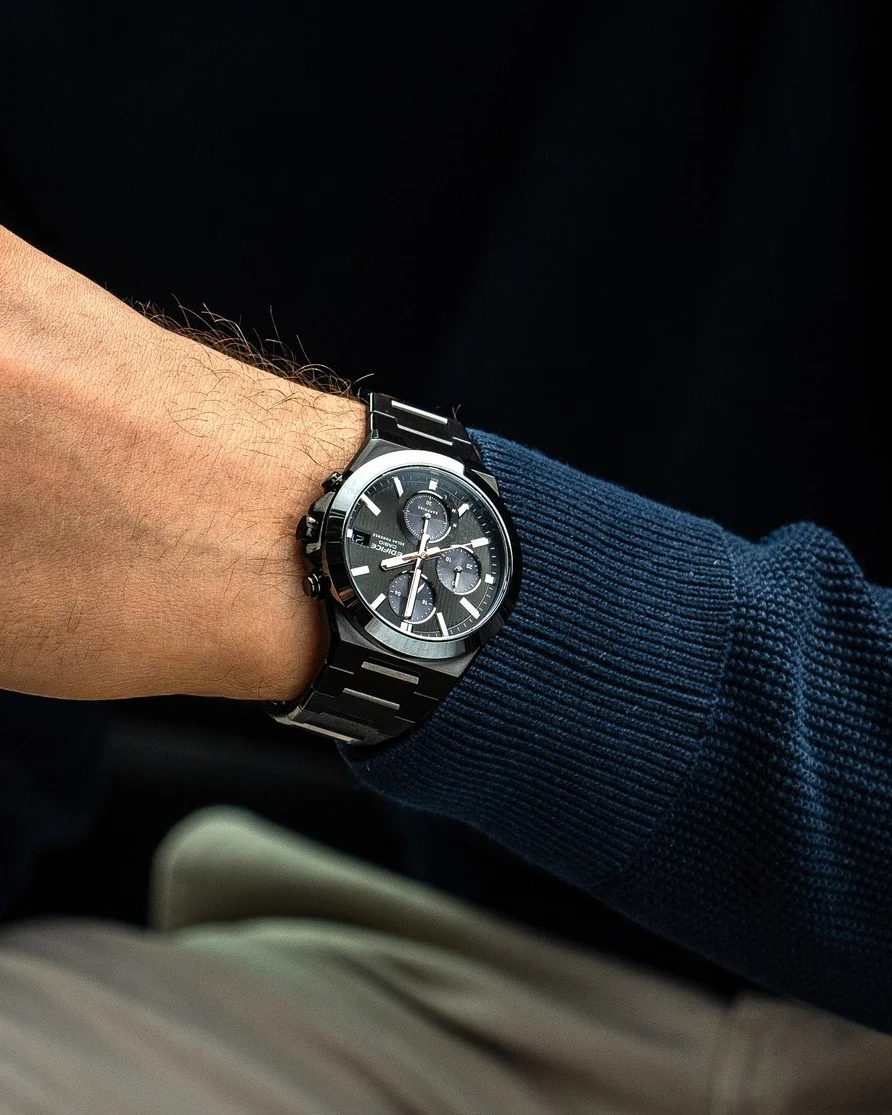 CASIO EDIFICE CERAMIC BEZEL EFS-S650DC-1ADF SOLAR CHRONOGRAPH MEN WATCH - Image 8