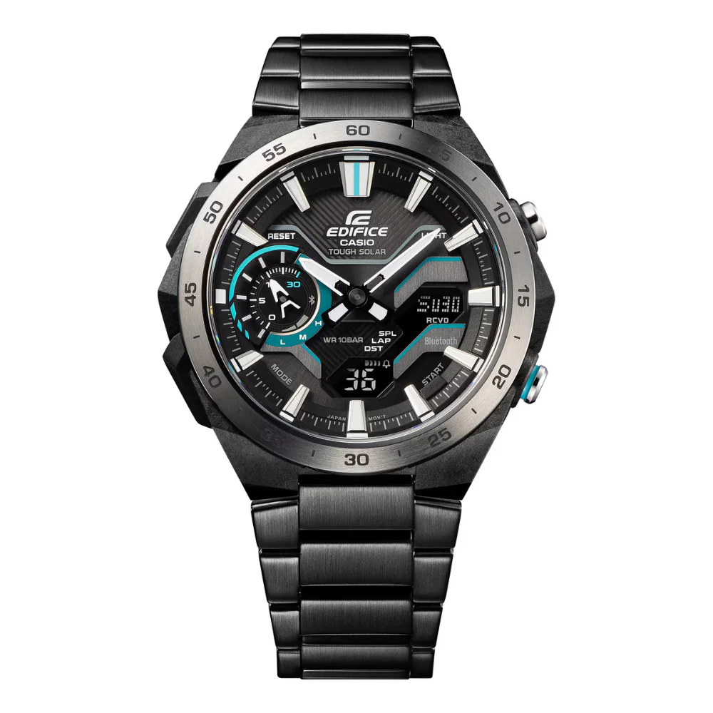 CASIO EDIFICE ECB-2200DD-1ADF WINDFLOW MEN WATCH - Image 2