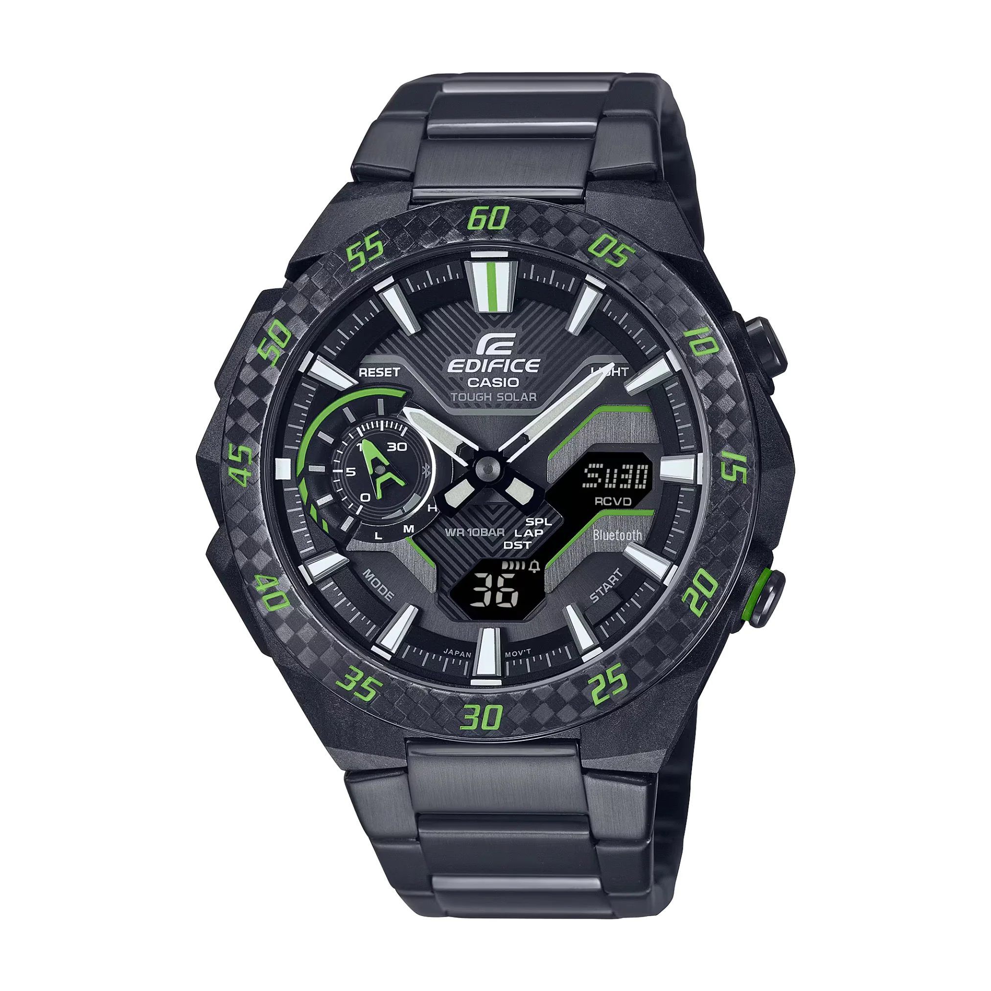 CASIO EDIFICE ECB-2200RC-1A3DF WINDFLOW MEN WATCH