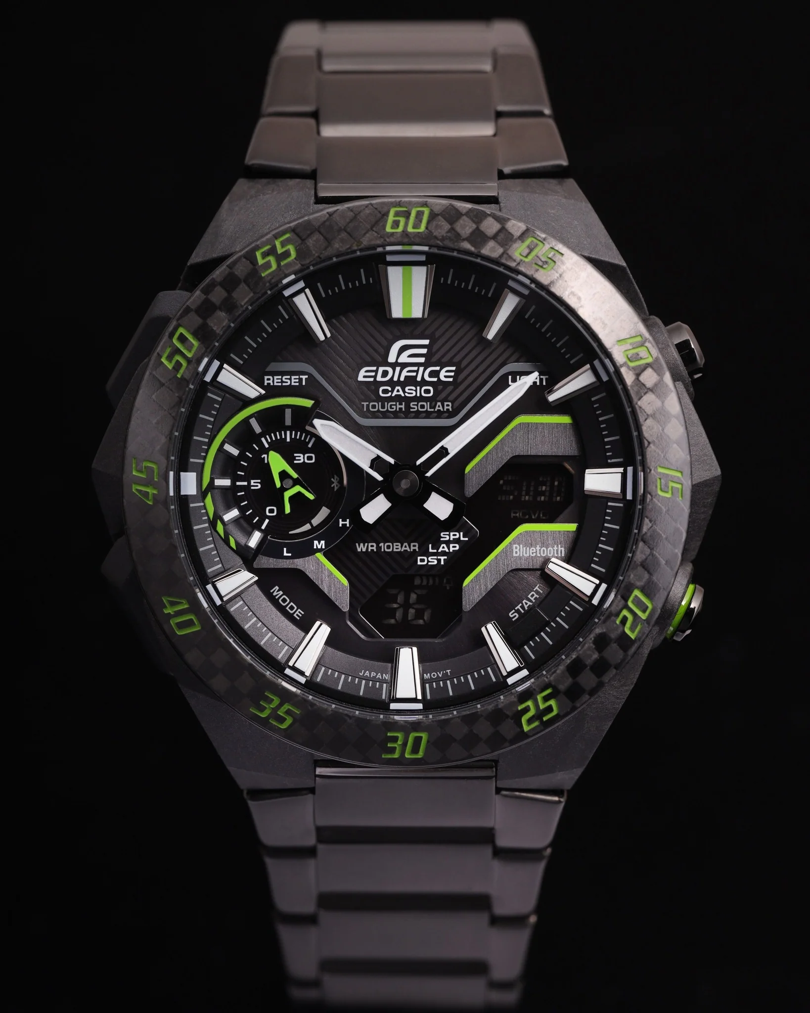 CASIO EDIFICE ECB-2200RC-1A3DF WINDFLOW MEN WATCH - Image 11