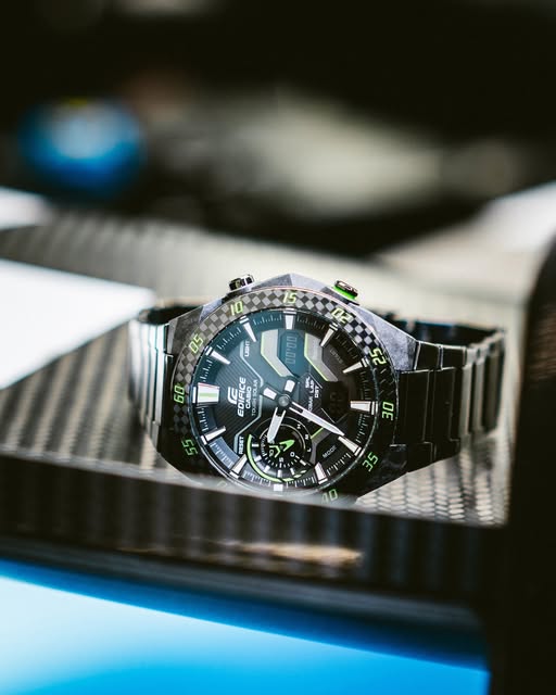 CASIO EDIFICE ECB-2200RC-1A3DF WINDFLOW MEN WATCH - Image 13