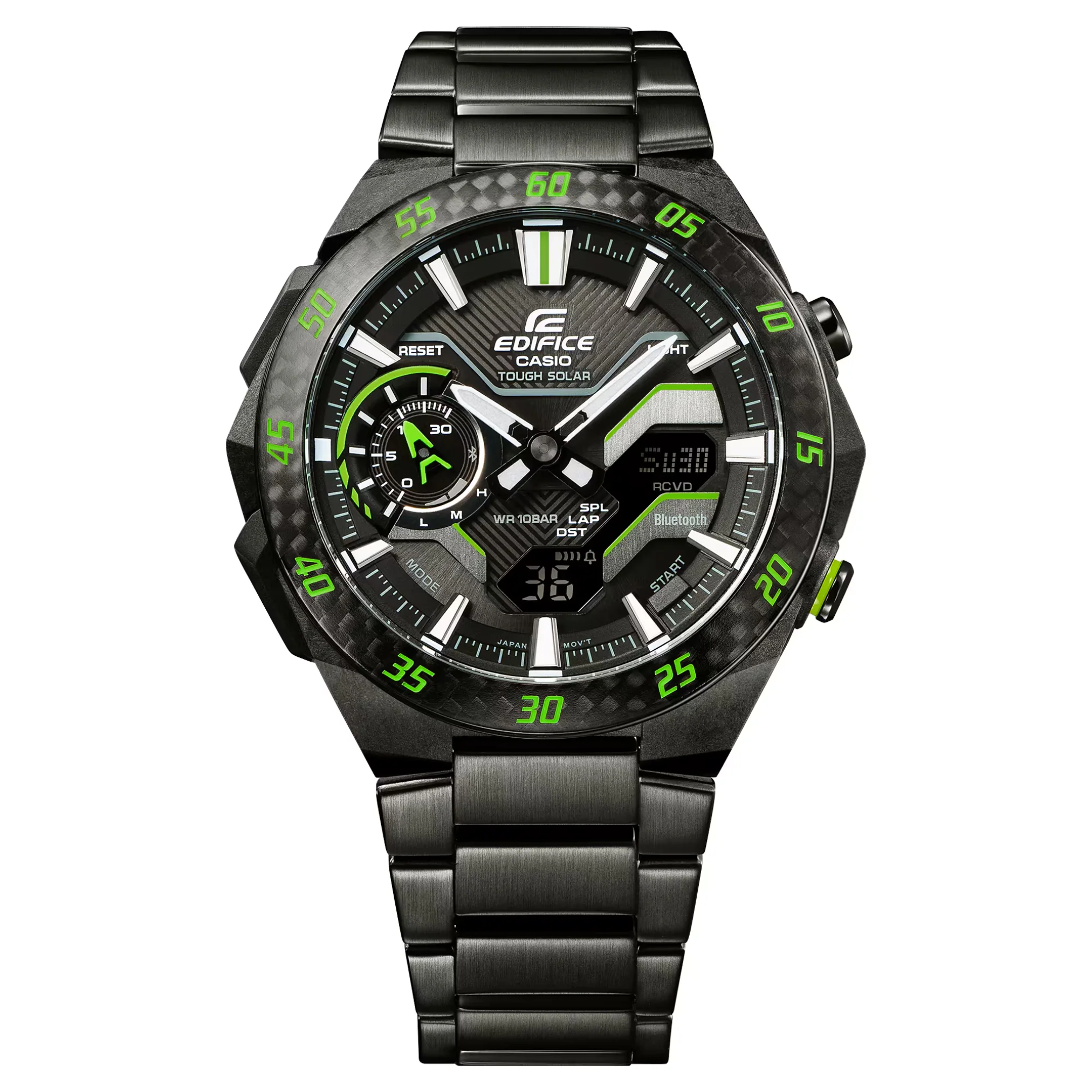 CASIO EDIFICE ECB-2200RC-1A3DF WINDFLOW MEN WATCH - Image 2