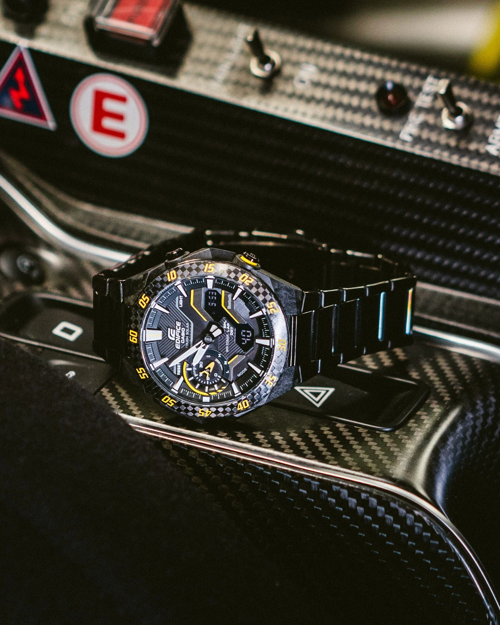 CASIO EDIFICE ECB-2200RC-1A9DF WINDFLOW MEN WATCH - Image 12