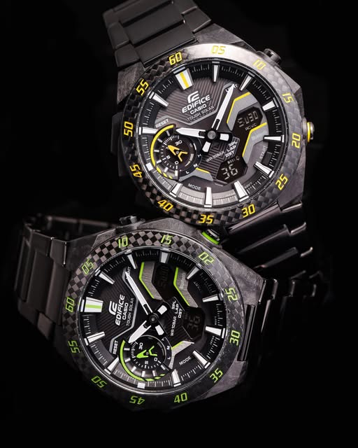 CASIO EDIFICE ECB-2200RC-1A3DF WINDFLOW MEN WATCH - Image 3