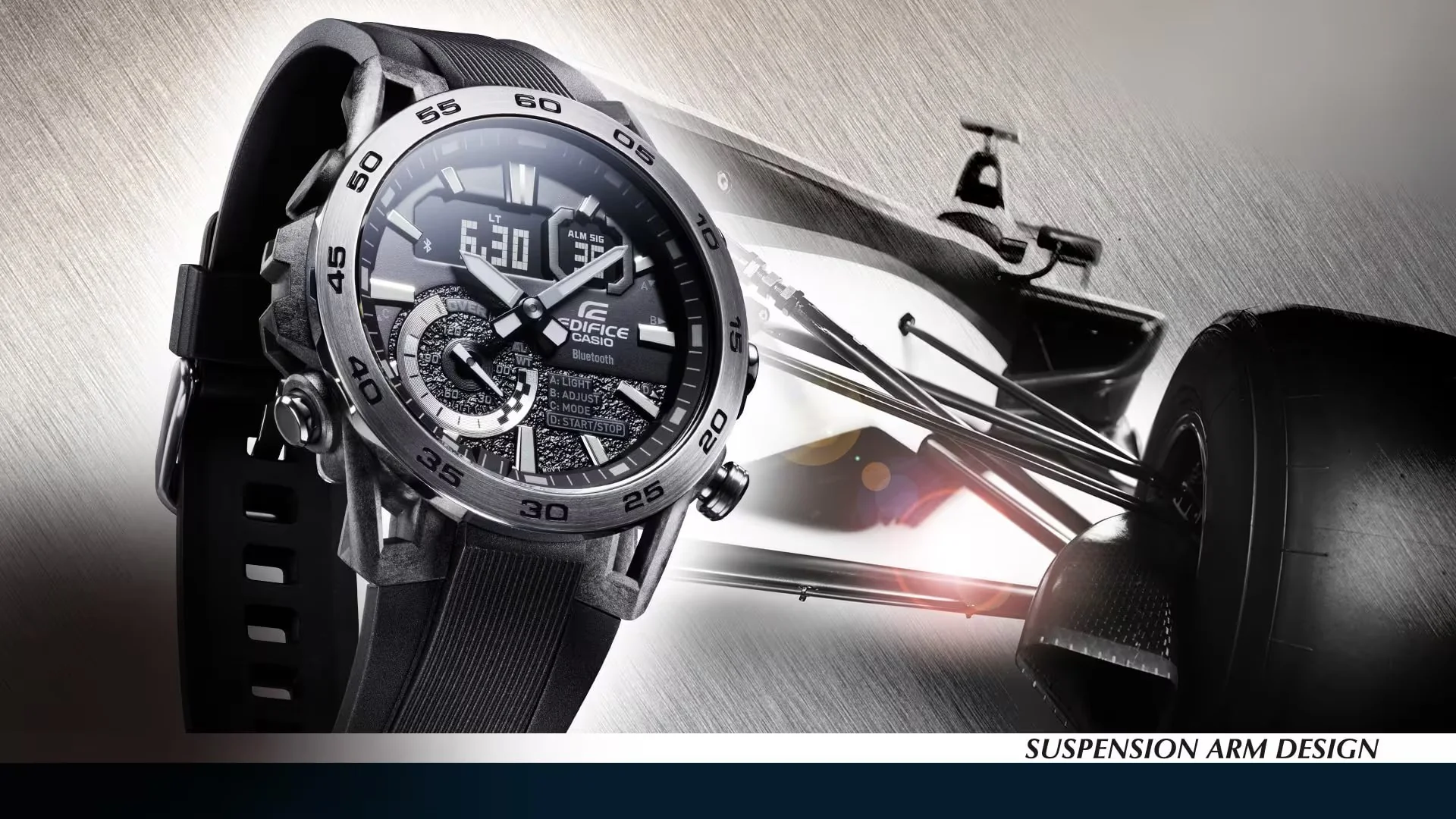 CASIO EDIFICE ECB-40P-1ADF SOSPENSIONE MEN WATCH - Image 2
