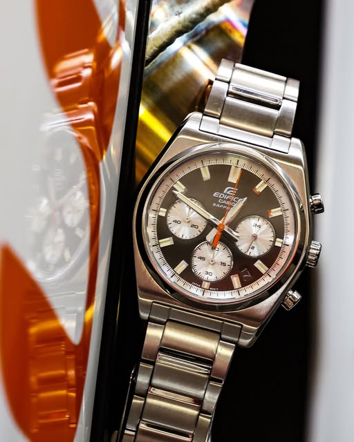 CASIO EDIFICE EFB-730D-1AVUDF STANDARD CHRONOGRAPH MEN WATCH - Image 2