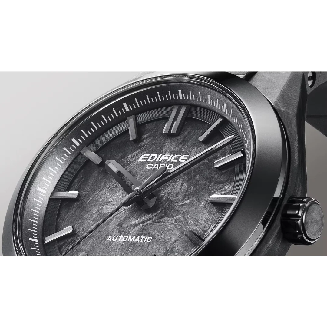 CASIO EDIFICE EFK-100XPB-1ADR AUTOMATIC FORGED CARBON MEN WATCH - Image 6