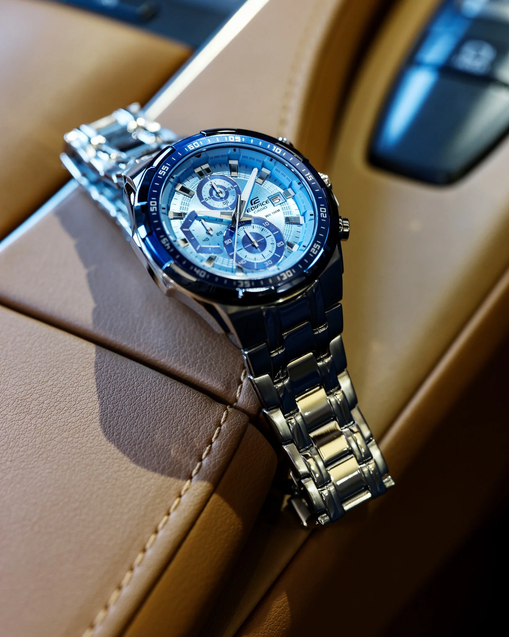 CASIO EDIFICE EFR-539DE-2AVUDF STANDARD CHRONOGRAPH MEN WATCH - Image 3