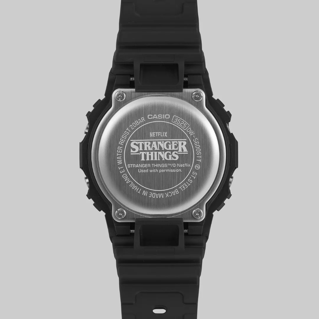 CASIO G-SHOCK DW-5600STT-1DR STRANGER THINGS COLLABORATION WATCH - Image 3