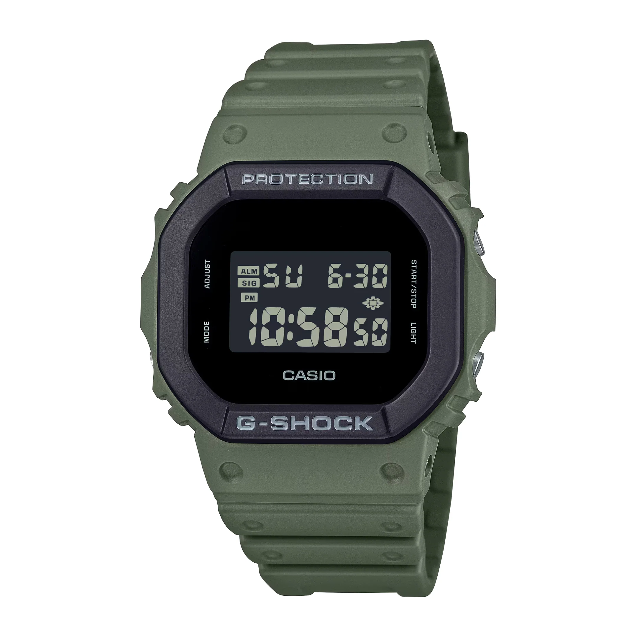 CASIO G-SHOCK DW-5610UU-3DR SPECIAL COLOUR MODELS GREEN WATCH