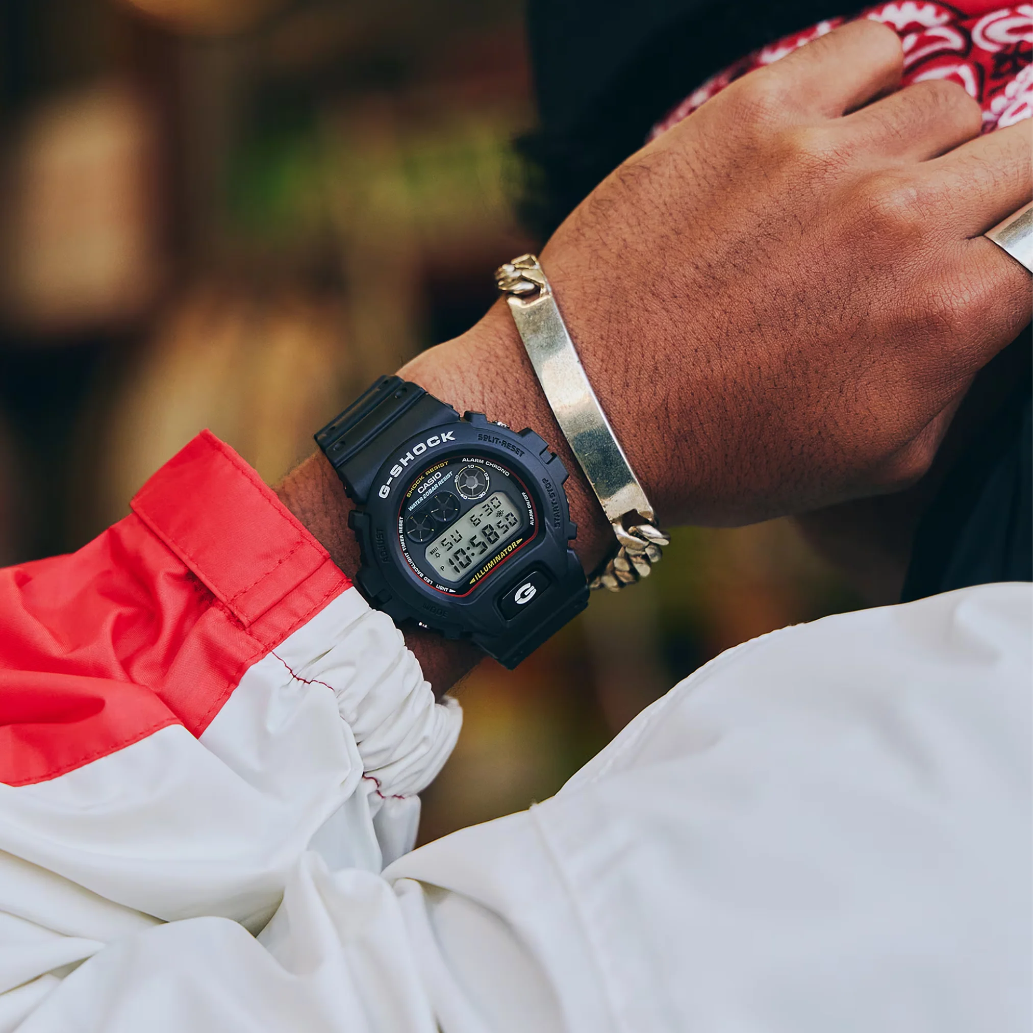 CASIO G-SHOCK DW-6900RL-1DR STANDARD DIGITAL BLACK WATCH - Image 7