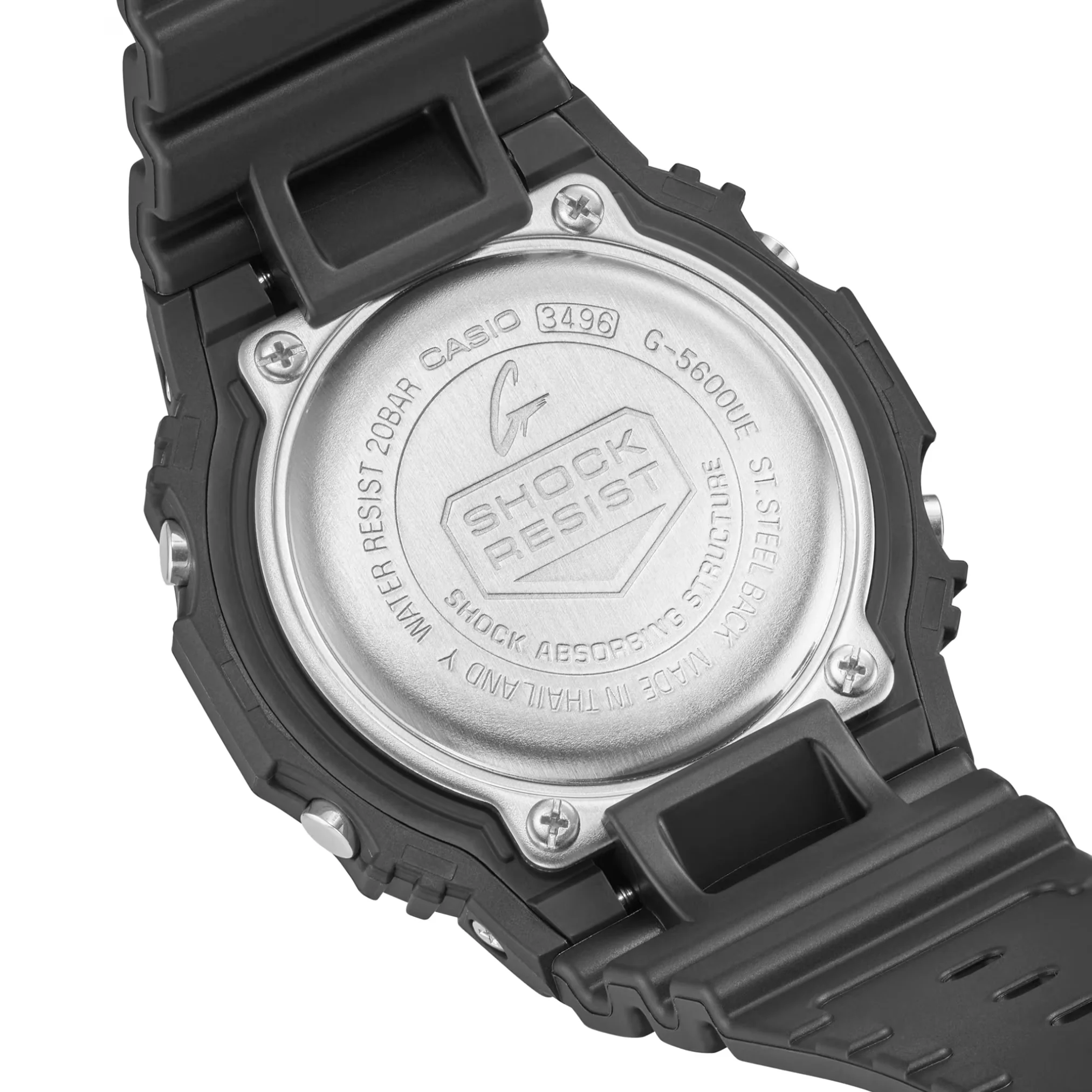 CASIO G-SHOCK G-5600UE-1DR DIGITAL BLACK MEN WATCH - Image 7
