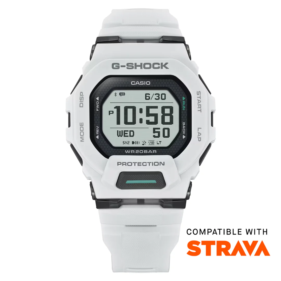 CASIO G-SHOCK G-SQUAD SPORTS GBD-200-7DR DIGITAL WHITE MEN WATCH - Image 7