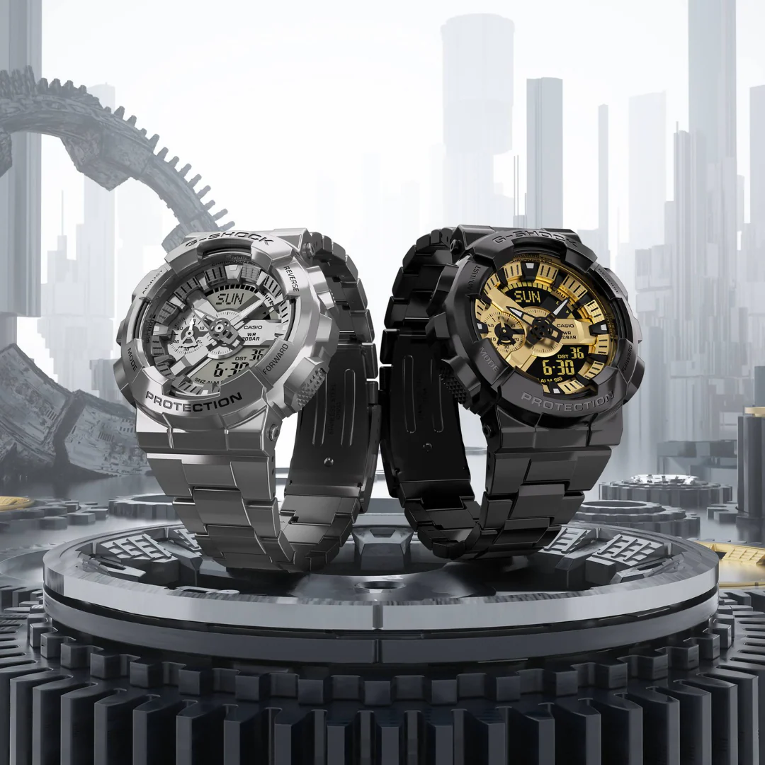 CASIO G-SHOCK G-STEEL GM-110BD-1A9DR ANALOG-DIGITAL MEN WATCH - Image 2
