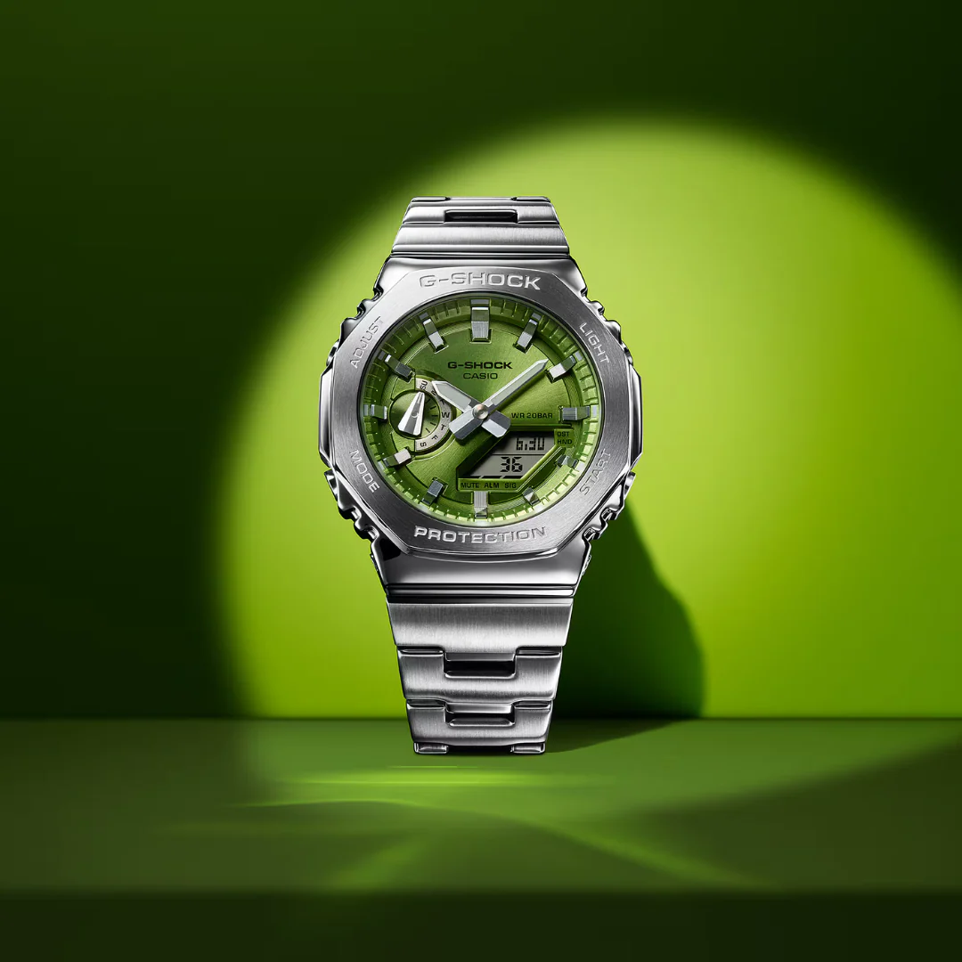 CASIO G-SHOCK G-STEEL GM-2110D-3ADR ANALOG-DIGITAL MEN WATCH - Image 3