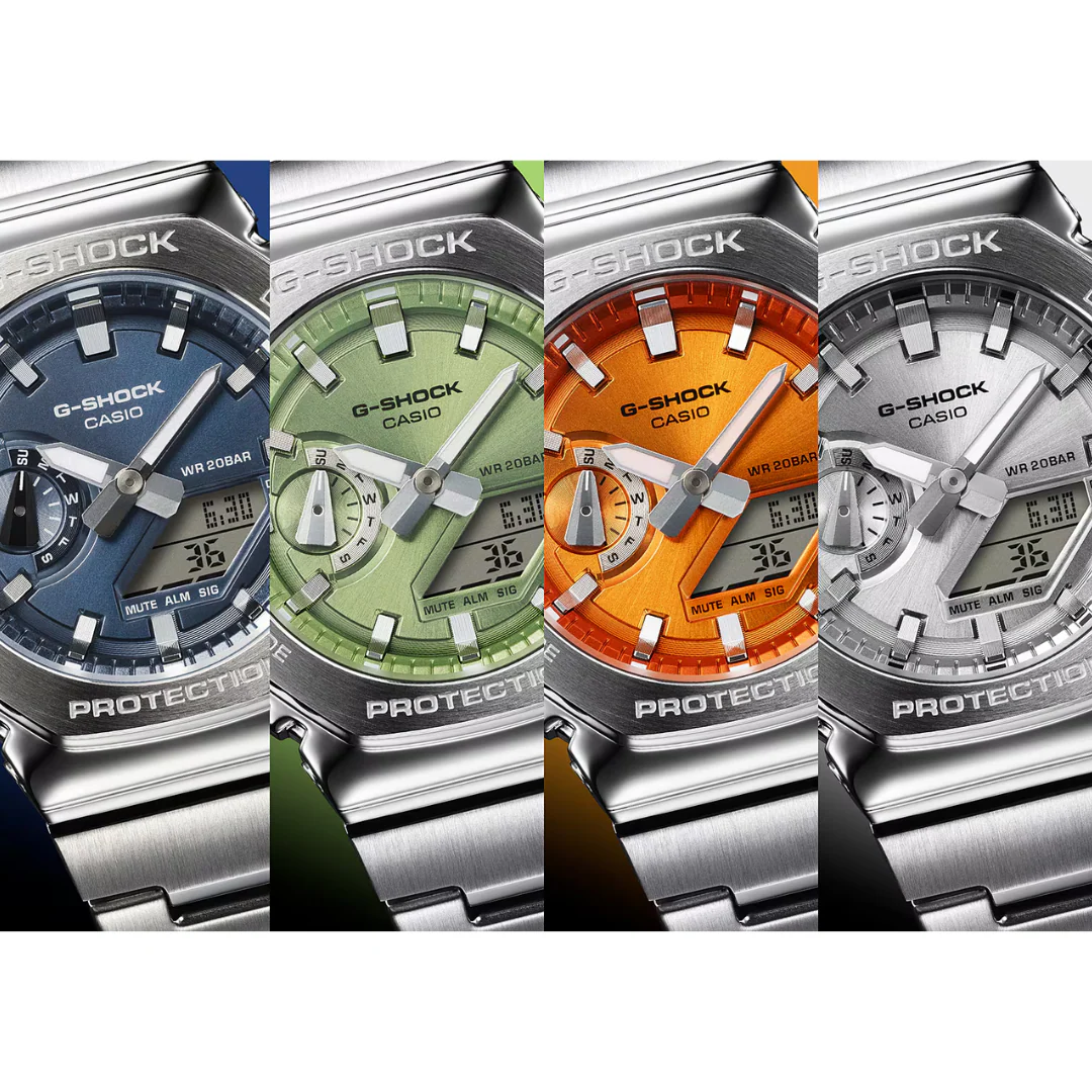 CASIO G-SHOCK G-STEEL GM-2110D-2BDR ANALOG-DIGITAL MEN WATCH - Image 12