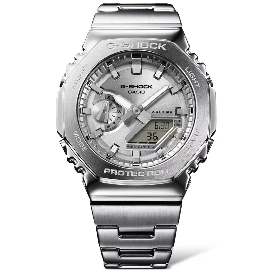 CASIO G-SHOCK G-STEEL GM-2110D-7ADR ANALOG-DIGITAL MEN WATCH - Image 3