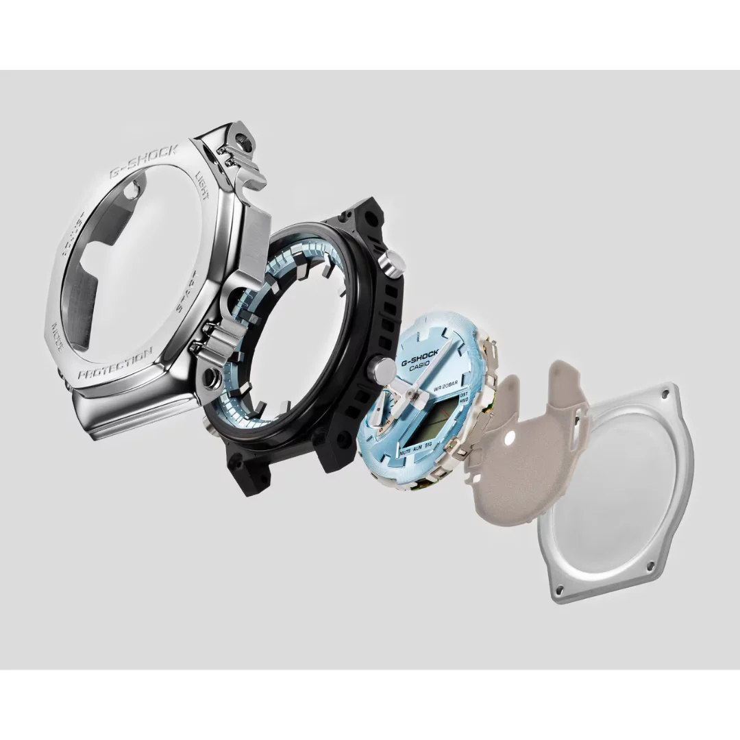 CASIO G-SHOCK G-STEEL GM-2110D-8ADR ANALOG-DIGITAL MEN WATCH - Image 3