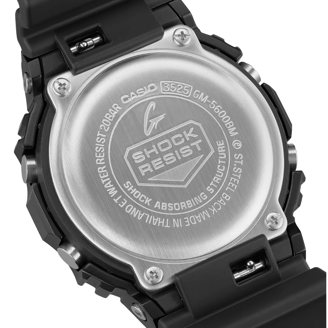 CASIO G-SHOCK G-STEEL GM-5600BM-1DR DIGITAL BLACK WATCH - Image 8