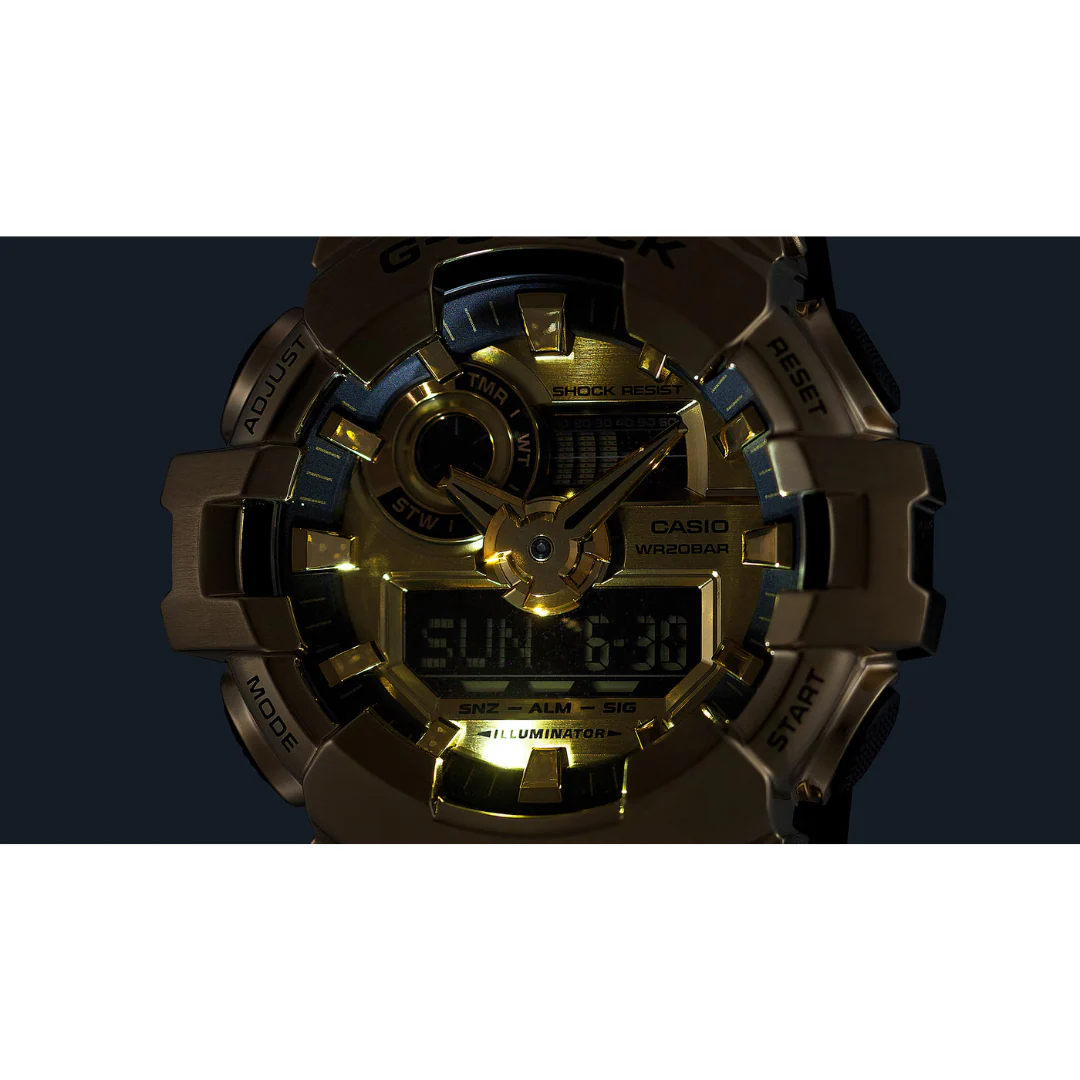 CASIO G-SHOCK G-STEEL GM-700G-9ADR 700 SERIES ANALOG-DIGITAL MEN WATCH - Image 5