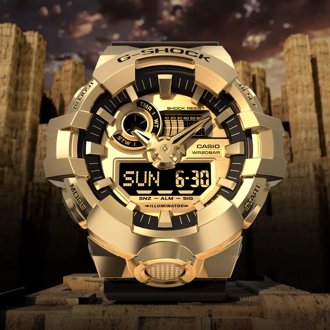 CASIO G-SHOCK G-STEEL GM-700G-9ADR 700 SERIES ANALOG-DIGITAL MEN WATCH - Image 6