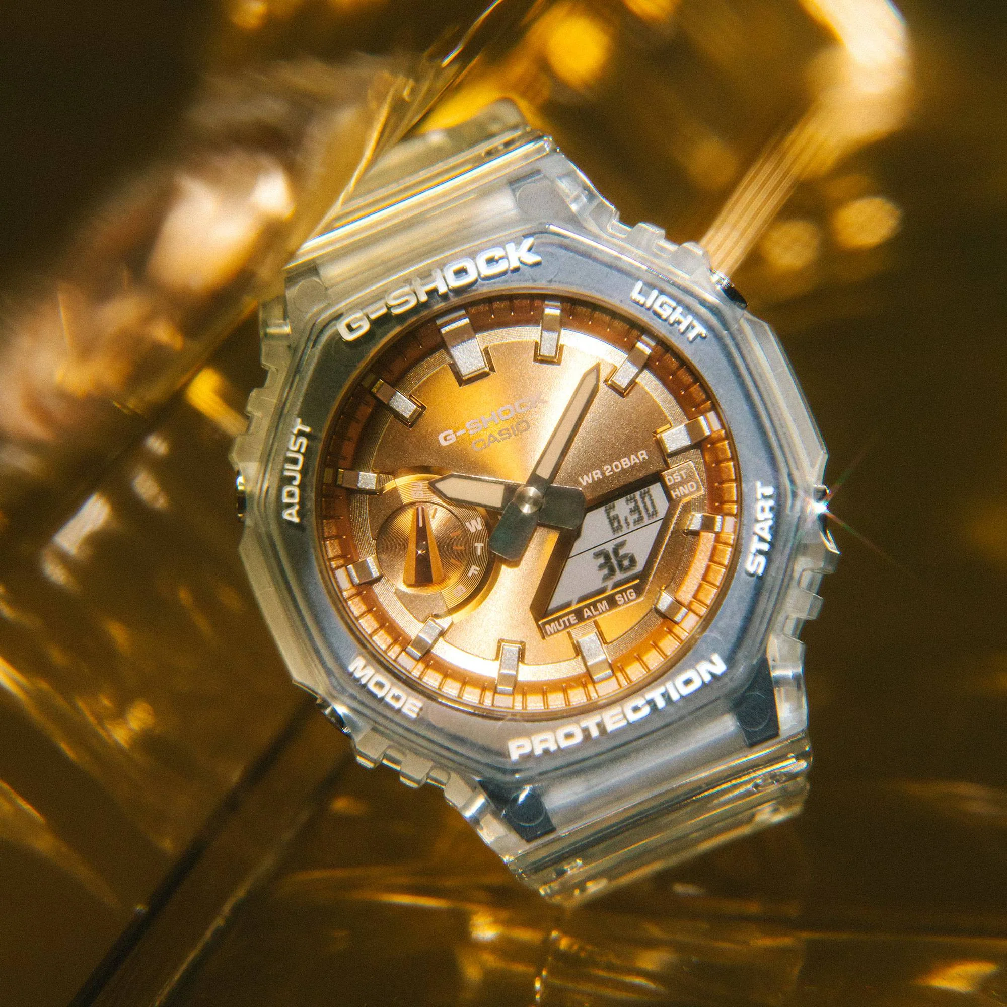 CASIO G-SHOCK GA-2100BM-7A5DR STANDARD ANALOG-DIGITAL MEN WATCH - Image 9