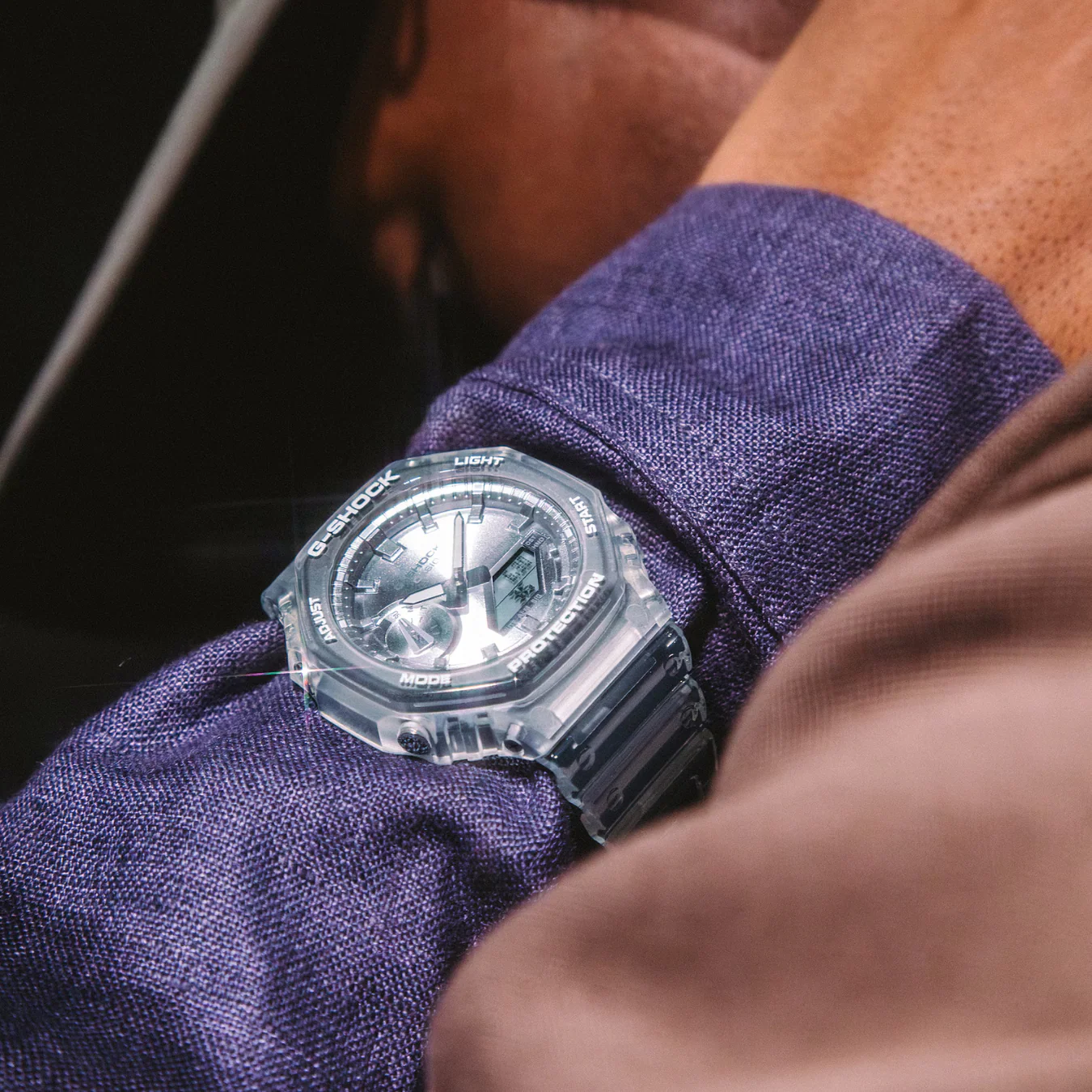 CASIO G-SHOCK GA-2100BM-7A8DR STANDARD ANALOG-DIGITAL MEN WATCH - Image 4