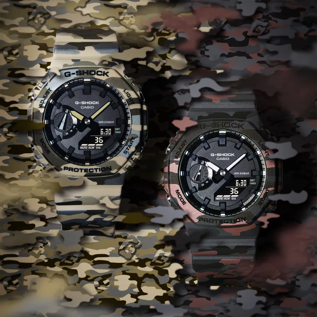 CASIO G-SHOCK GA-2100CM-5ADR STANDARD ANALOG-DIGITAL MEN WATCH - Image 9