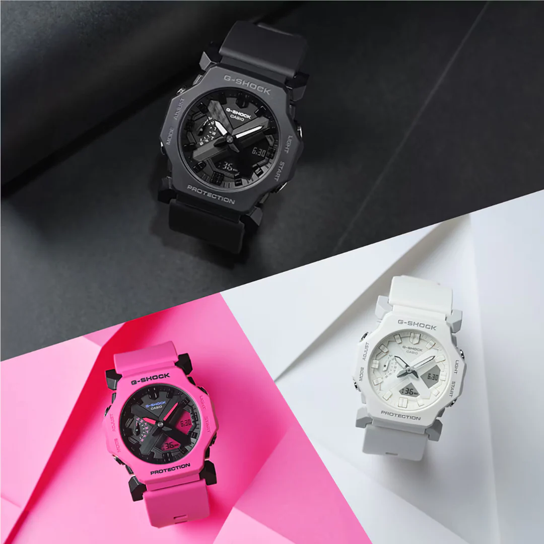 CASIO G-SHOCK GA-2300-1ADR STANDARD ANALOG-DIGITAL BLACK WATCH - Image 4