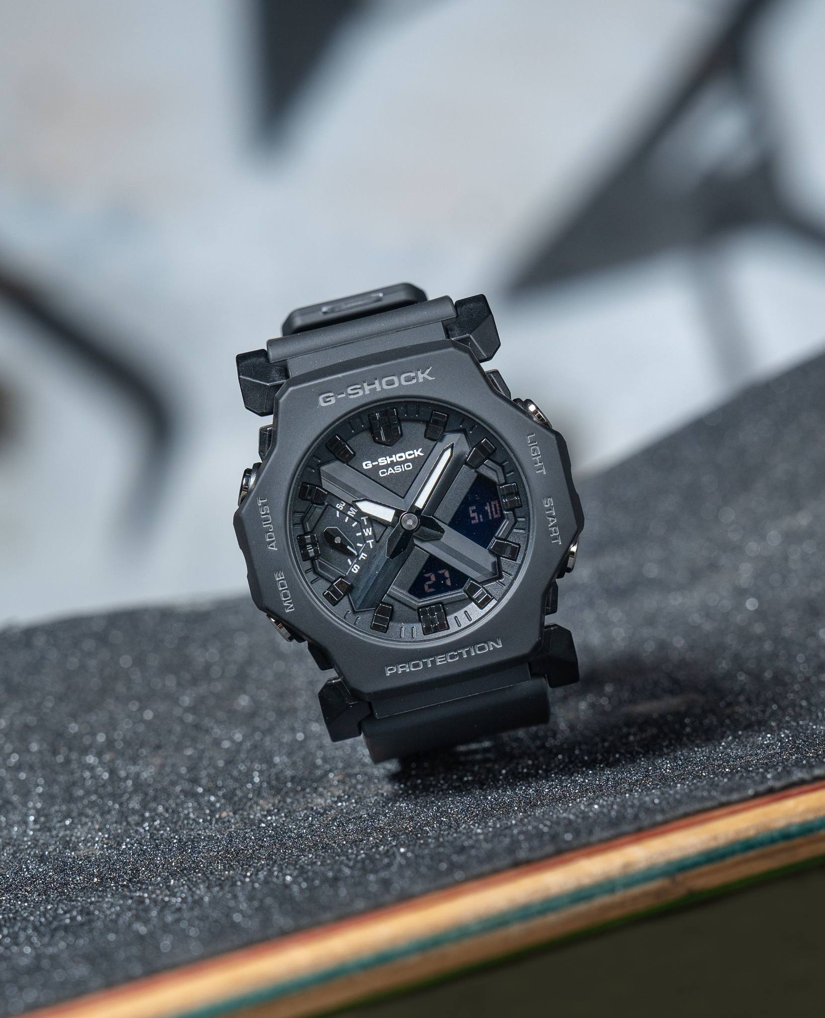 CASIO G-SHOCK GA-2300-1ADR STANDARD ANALOG-DIGITAL BLACK WATCH - Image 5