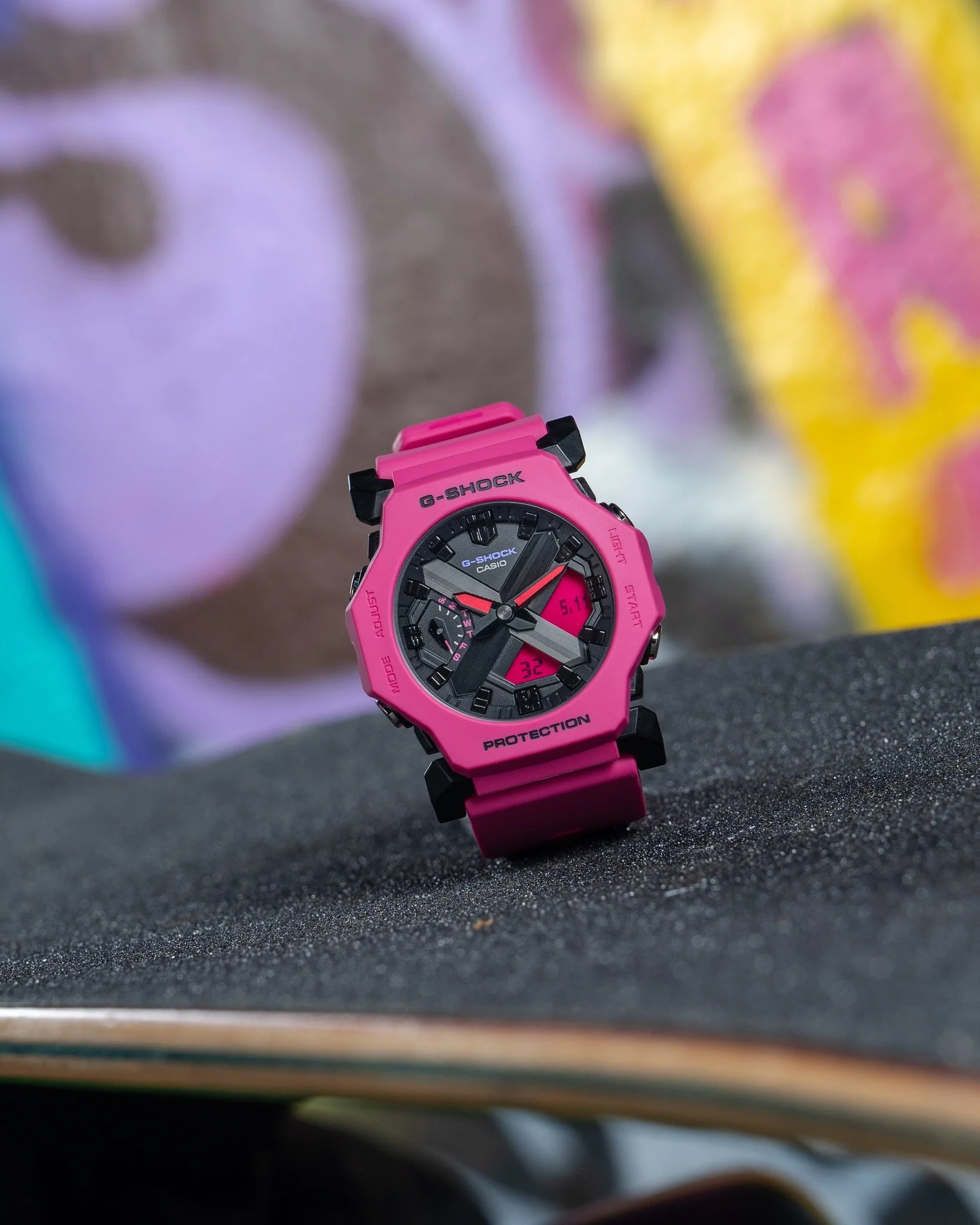 CASIO G-SHOCK GA-2300-4ADR ANALOG-DIGITAL PINK WATCH - Image 6