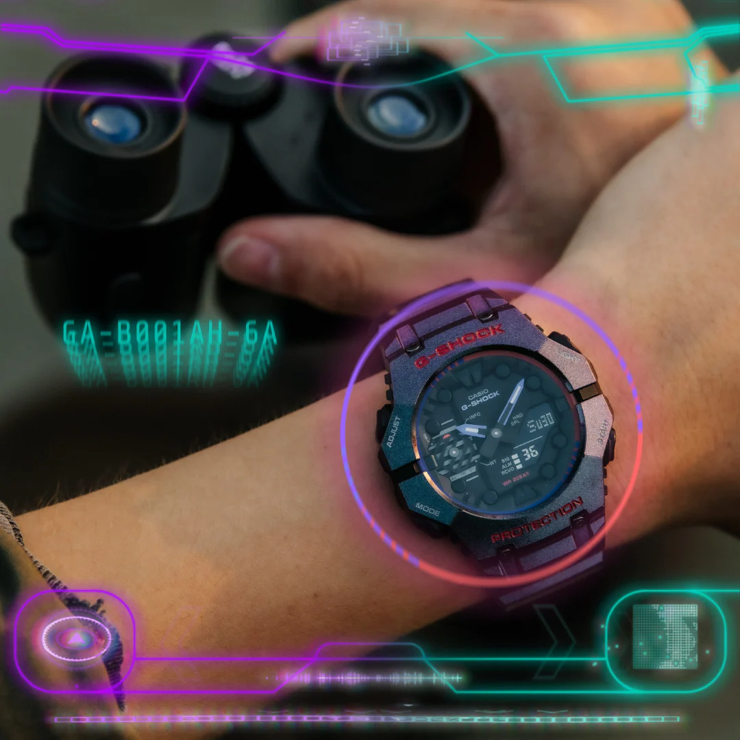 CASIO G-SHOCK GA-B001AH-6ADR SPECIAL COLOUR MODELS AIM HIGH GREY WATCH - Image 3