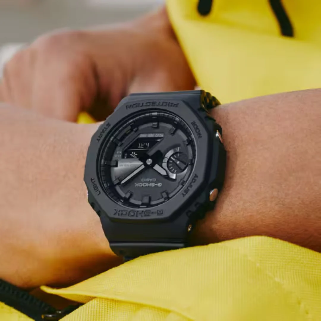 CASIO G-SHOCK GA-B2100-1A1DR SOLAR ANALOG-DIGITAL BLACK WATCH - Image 10