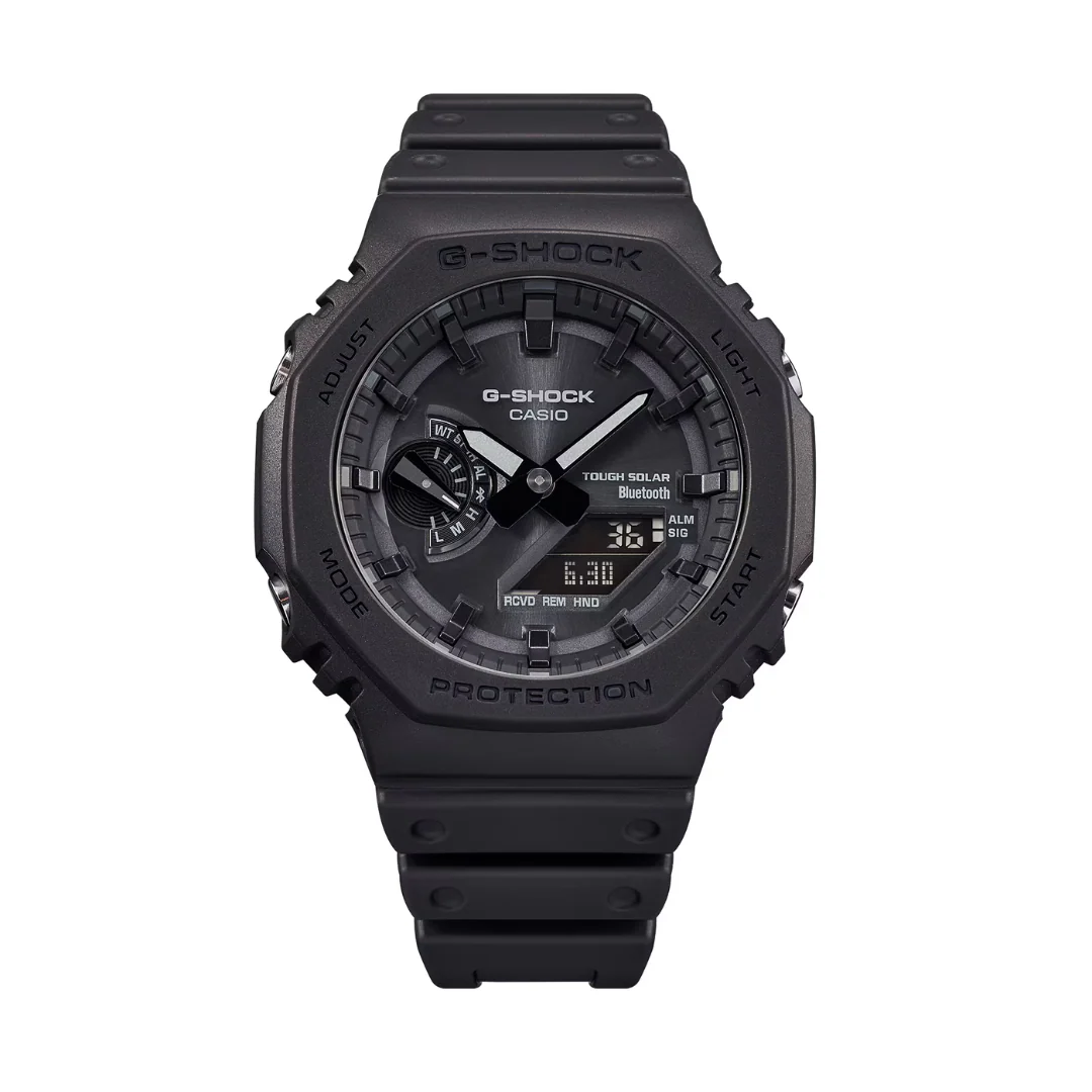 CASIO G-SHOCK GA-B2100-1A1DR SOLAR ANALOG-DIGITAL BLACK WATCH - Image 2