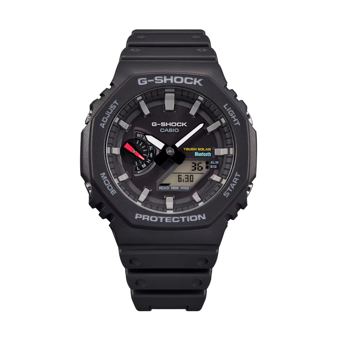 CASIO G-SHOCK GA-B2100-1ADR SOLAR ANALOG-DIGITAL BLACK WATCH - Image 4