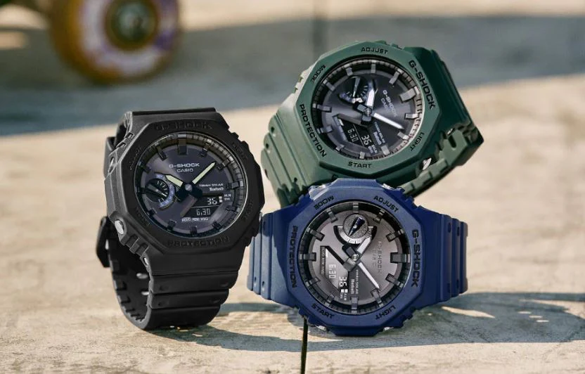 CASIO G-SHOCK GA-B2100-3ADR SOLAR ANALOG-DIGITAL GREEN WATCH - Image 7