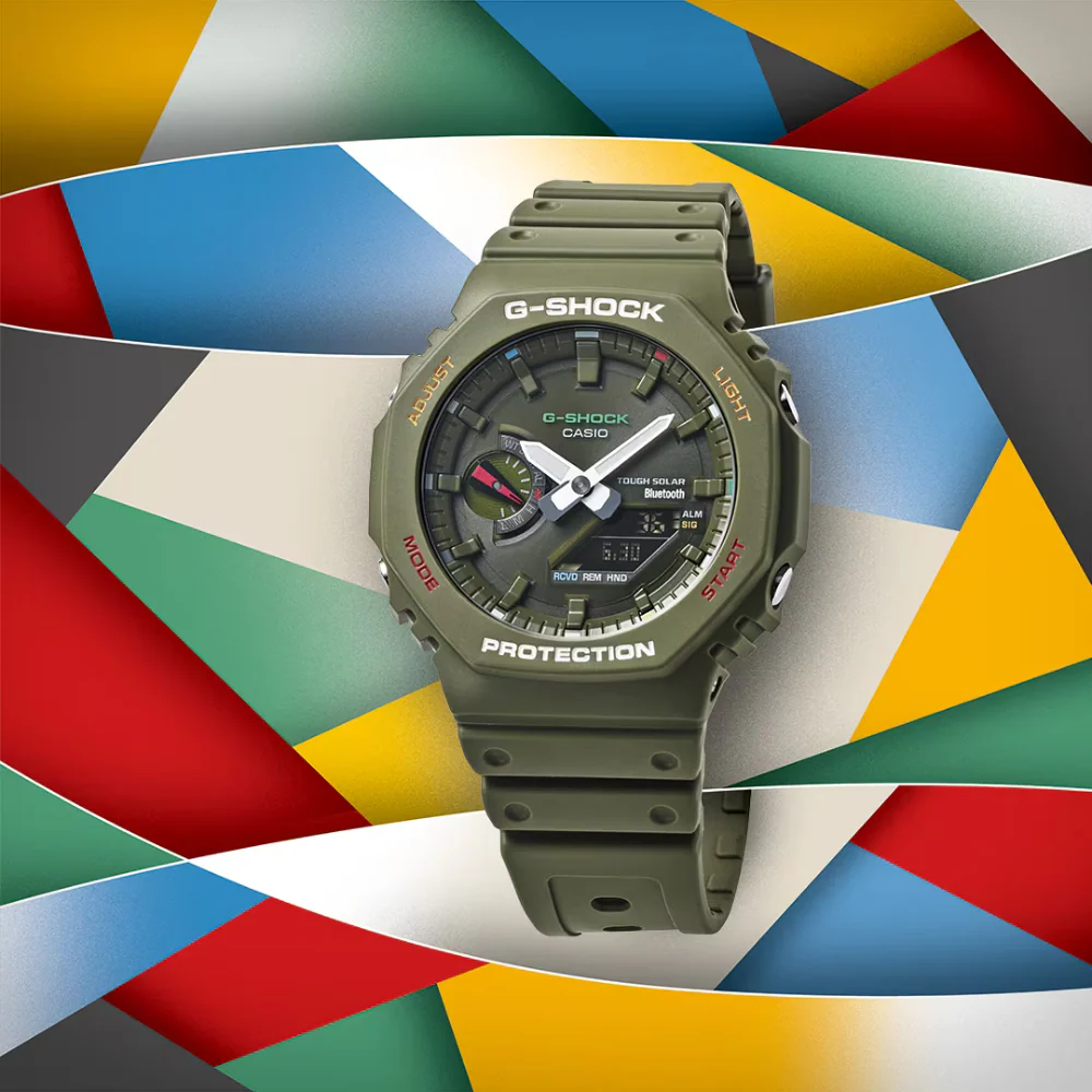 CASIO G-SHOCK GA-B2100FC-3ADR ANALOG-DIGITAL GREEN WATCH - Image 3